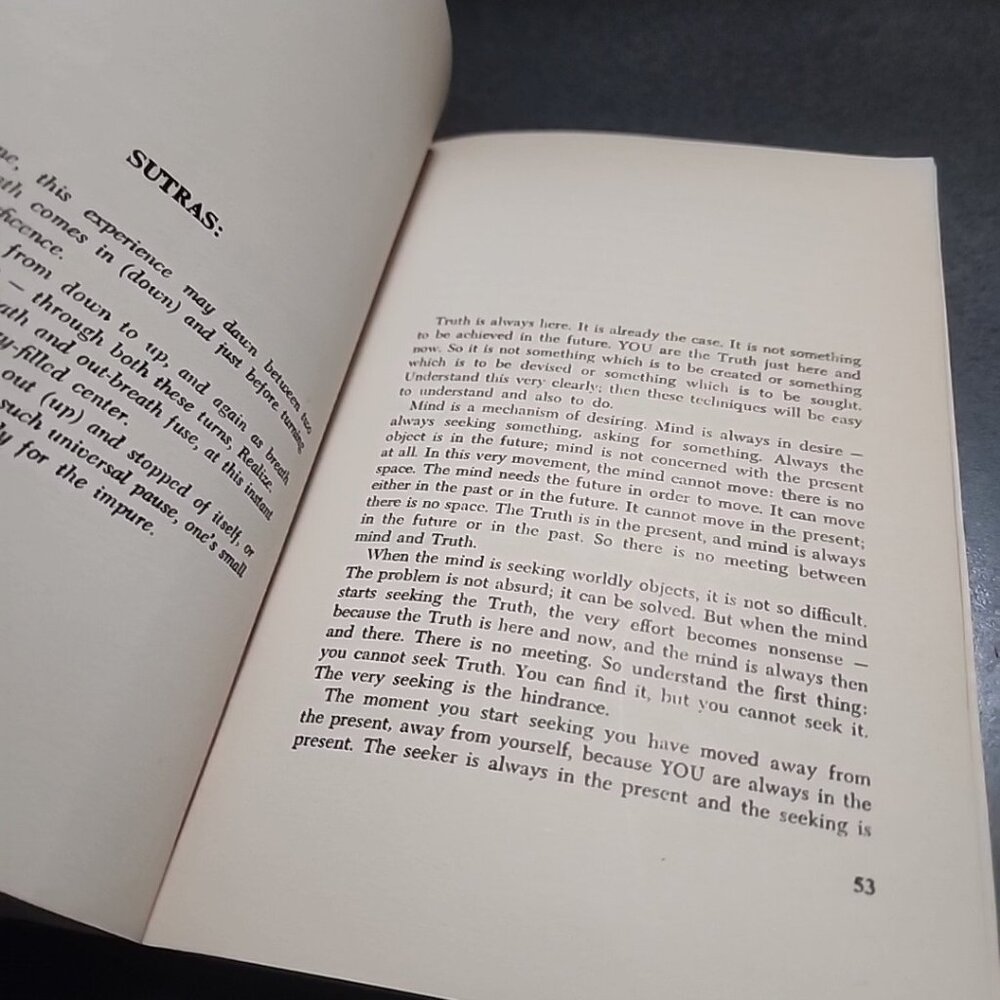 The Book Of Secrets 1 & 2 Bhagwan Rajneesh First Harper Colophon Edition 1977/79 - Picture 11 of 13